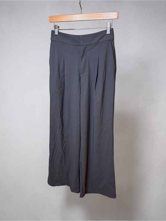 Athleta Pants - Athleta Pinnacle high-Waist Wide Leg Trousers — Charcoal Gray